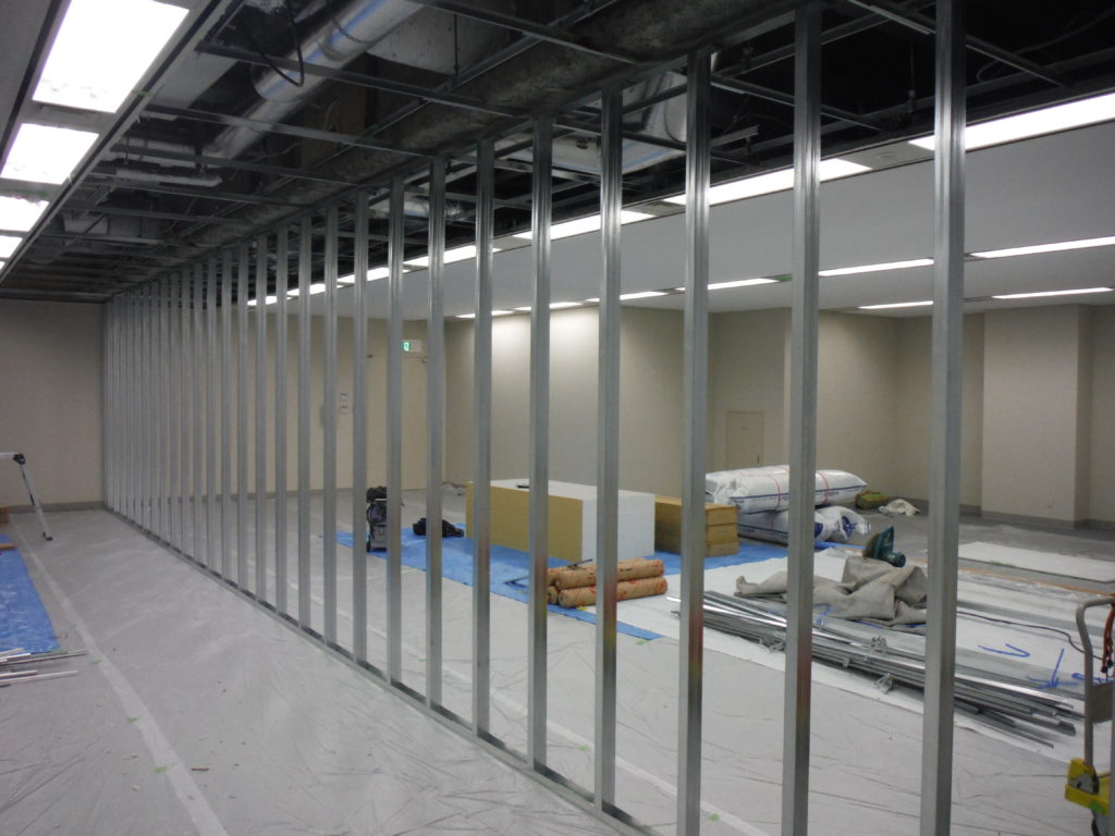 愛知県 ビル 部屋分割工事【オンソー有限会社】