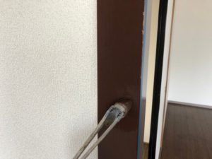 愛知県名古屋市名東区 マンション ドア塗装工事【オンソー有限会社】