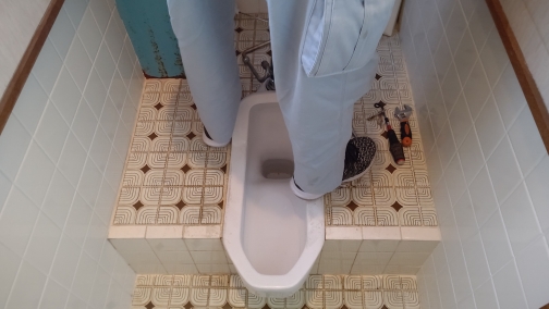 愛知県名古屋市 和式から様式へ トイレリフォーム工事【オンソー有限会社】